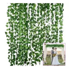 GENERICO - Planta Artificial Enredadera 24 Tiras 210 cm Decoración