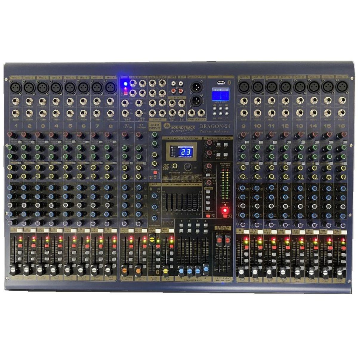 ORIGINAL SOUNDTRACK - Mixer Mezcladora Consola Audio SoundTrack Dragon 24