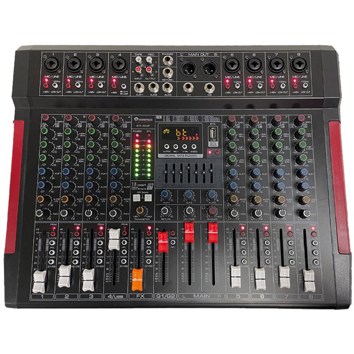 ORIGINAL SOUNDTRACK - Mixer Mezcladora Consola Audio SoundTrack MIX 8 DSP