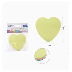 GENERICO - Notas Adhesivas con Diseño de Corazón