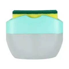 GENERICO - Dispensador De Lavaloza Con Porta Esponja Organizador Cocina Verde