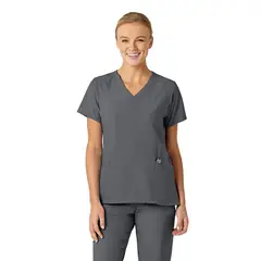 WONDERWINK - POLERA CLÍNICA MUJER 6155 PEWTER