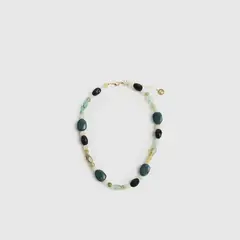 LOUNGE - Collar Mujer Piedras Irregulares