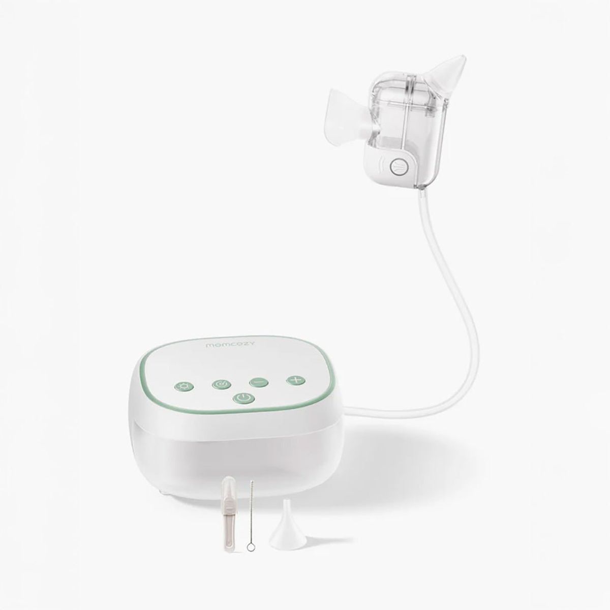 MOMCOZY - Aspirador Nasal Eléctrico 2 en 1 BreezyClear