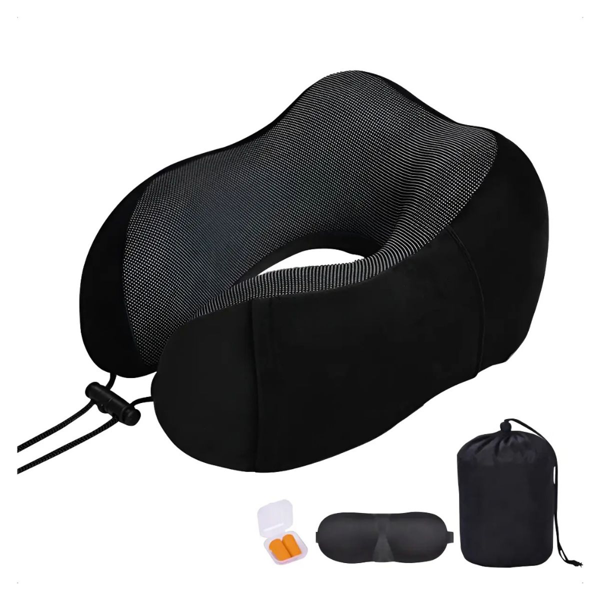 SHOP EHOME BAG - Almohada de Cuello Relajante para Viaje con Espuma Memory Foam
