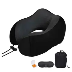 SHOP EHOME BAG - Almohada de Cuello Relajante para Viaje con Espuma Memory Foam