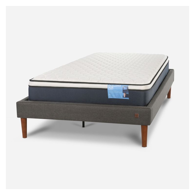 CIC - Cama Europea Curve Excellence Plus 1.5 Plazas X 2.16Mt Cic