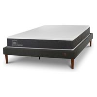 Cama Europea Curve New Ortopedic 1.5 Plazas X 2.16Mt