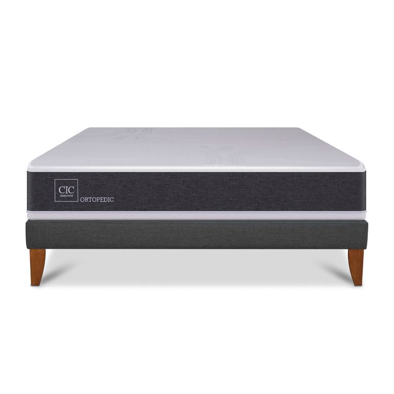 CIC Cama Europea Box New Ortopedic 2 Plazas