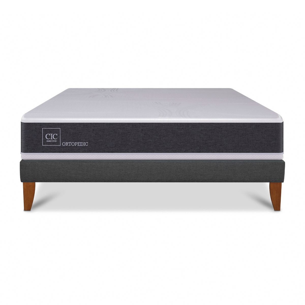 CIC - Cama Europea Box New Ortopedic King Cic