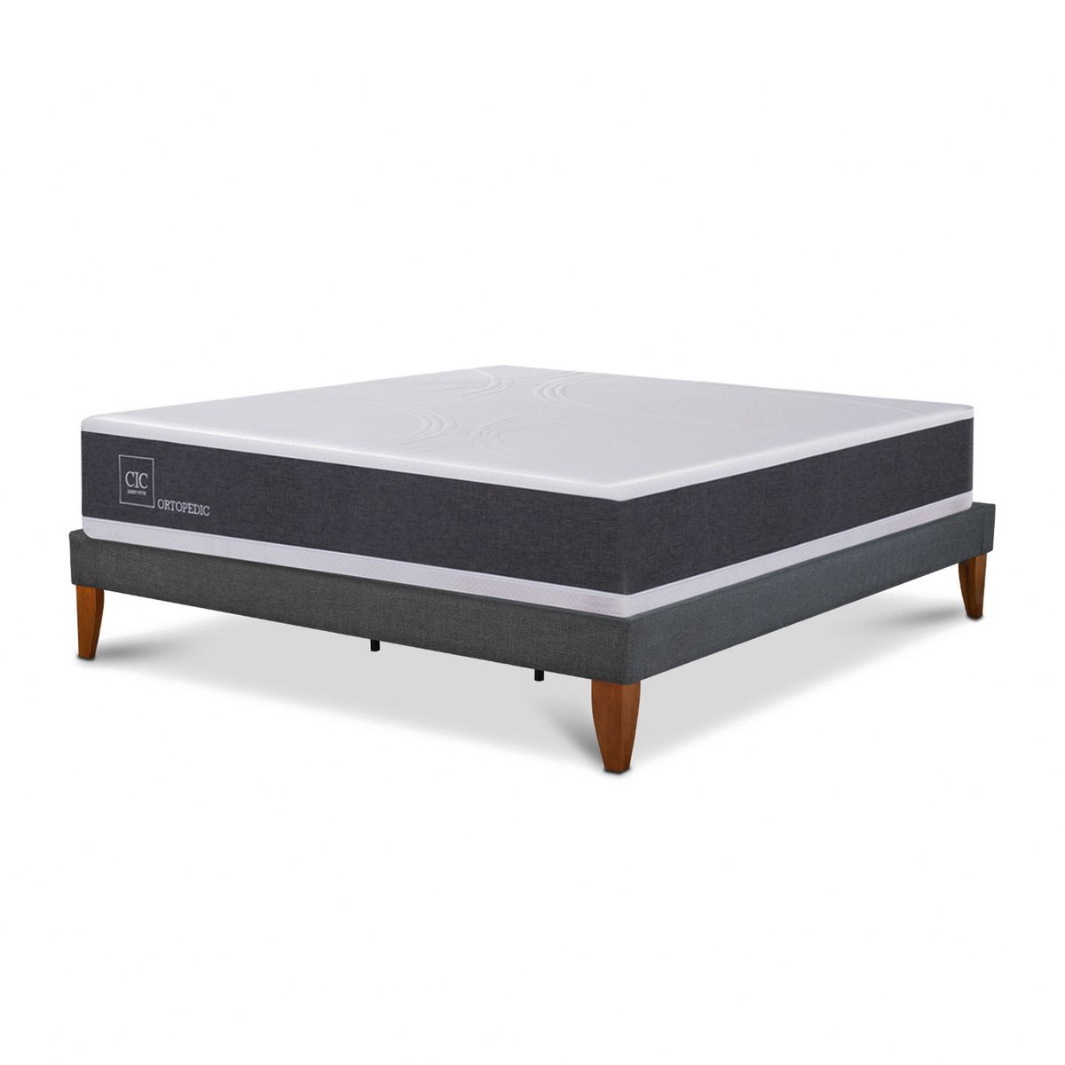 CIC - Cama Europea Box New Ortopedic King Cic