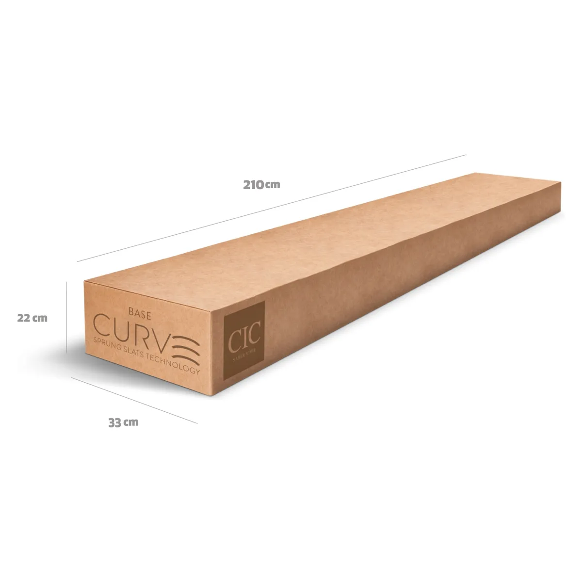 CIC - Cama Europea Curve Ortopedic Advance King Cic