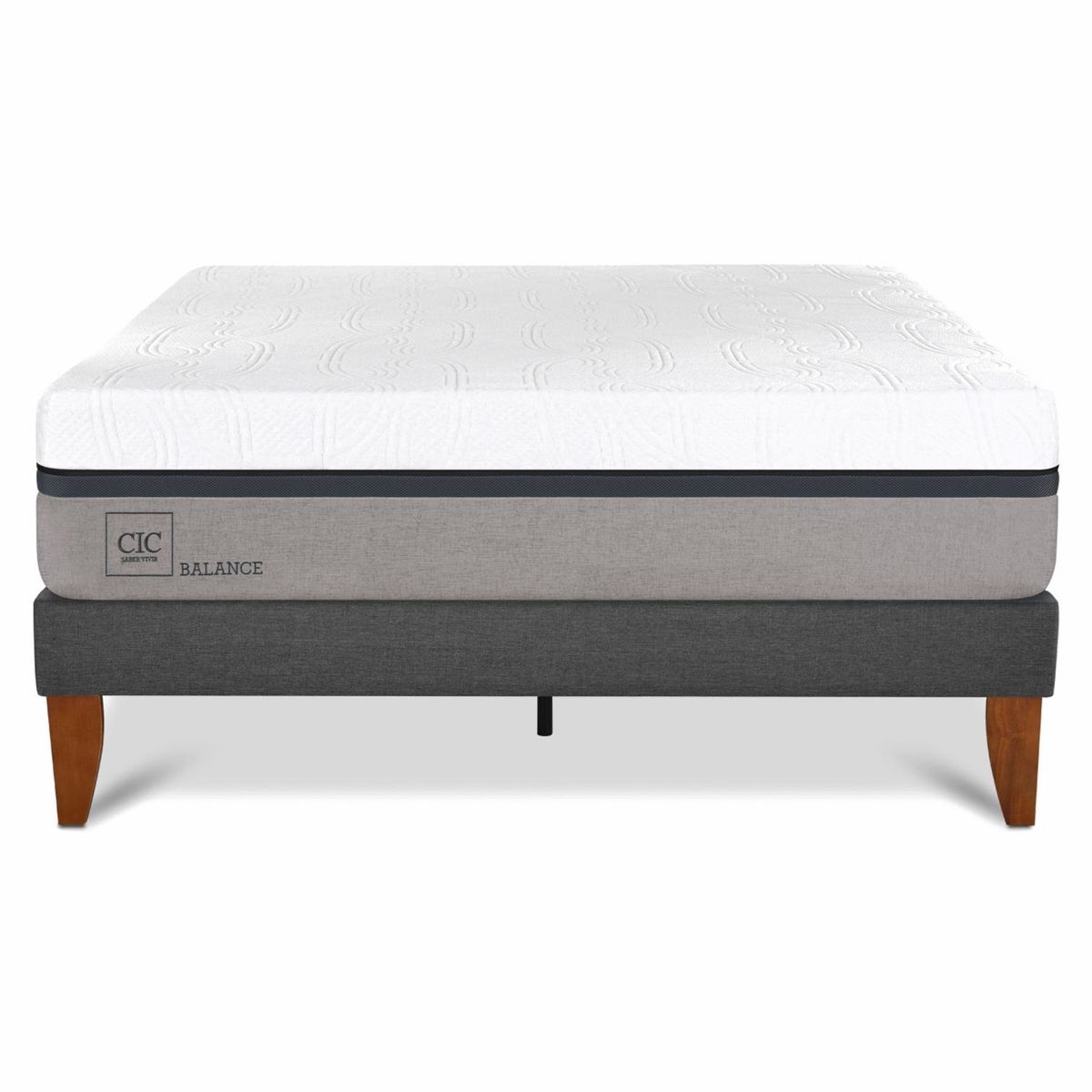 CIC - Cama Europea Box BalanCama Europea 2 Plazas Cic