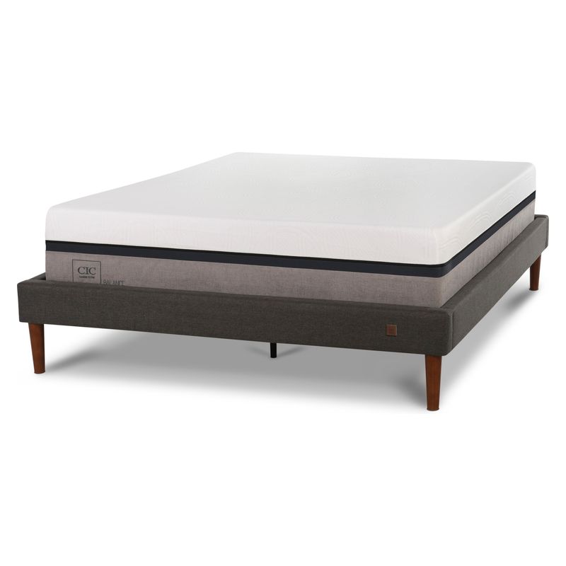 CIC - Cama Europea Curve Balance 2 Plazas X 2.16Mt Base Normal Cic