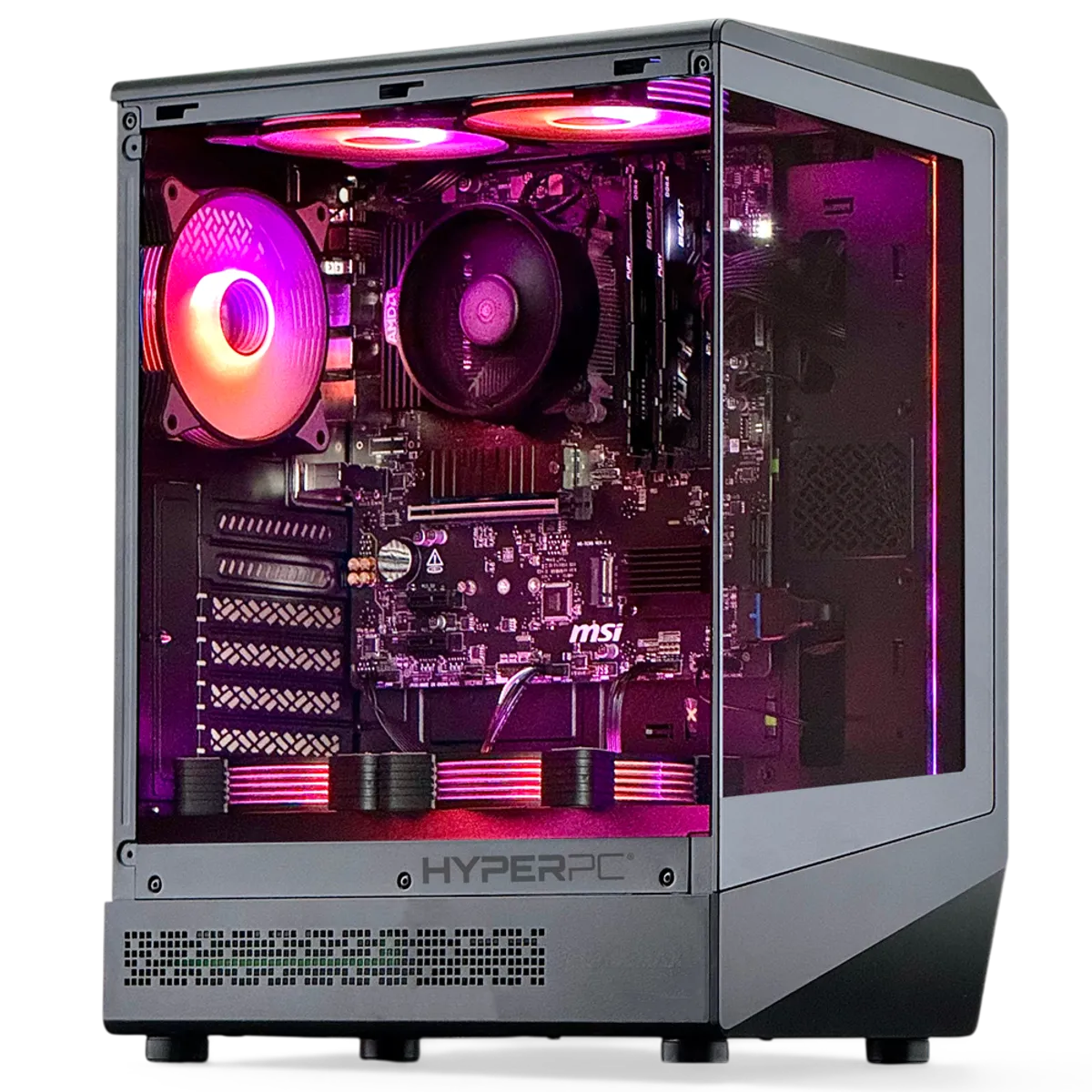 HYPERPC - PC GAMER AMD Ryzen 5 7600 16Gb DDR5 500Gb Radeon Graphics
