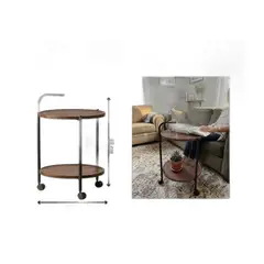 GENERICO - Mesa Auxiliar con Ruedas 40cm65cm