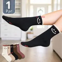 UTILISIMO - Calcetines Toalla Mujer Polar Surtidos Gruesos 1 Par