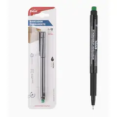 GENERICO - Marcador Permanente Punta Fina 0.4 mm Negro Base Alcohol