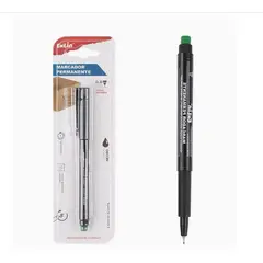 GENERICO - Marcador Permanente Punta Fina 0.6 mm Negro Base Alcohol