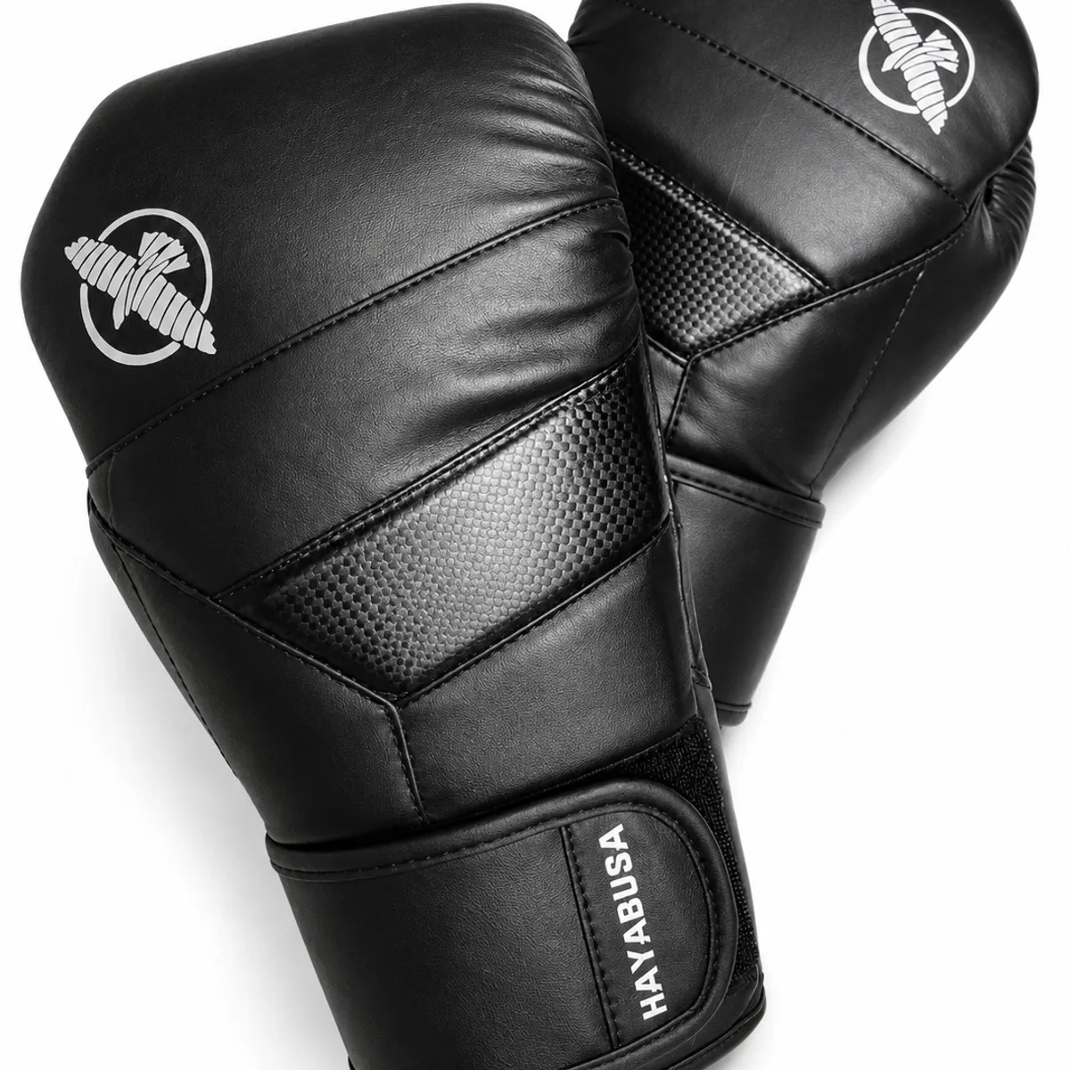 GENERICO - GUANTES DE BOXEO MUAY THAI HAYABUSA TOKUSHU BLACK 14 ONZAS CUERO ORIGINAL