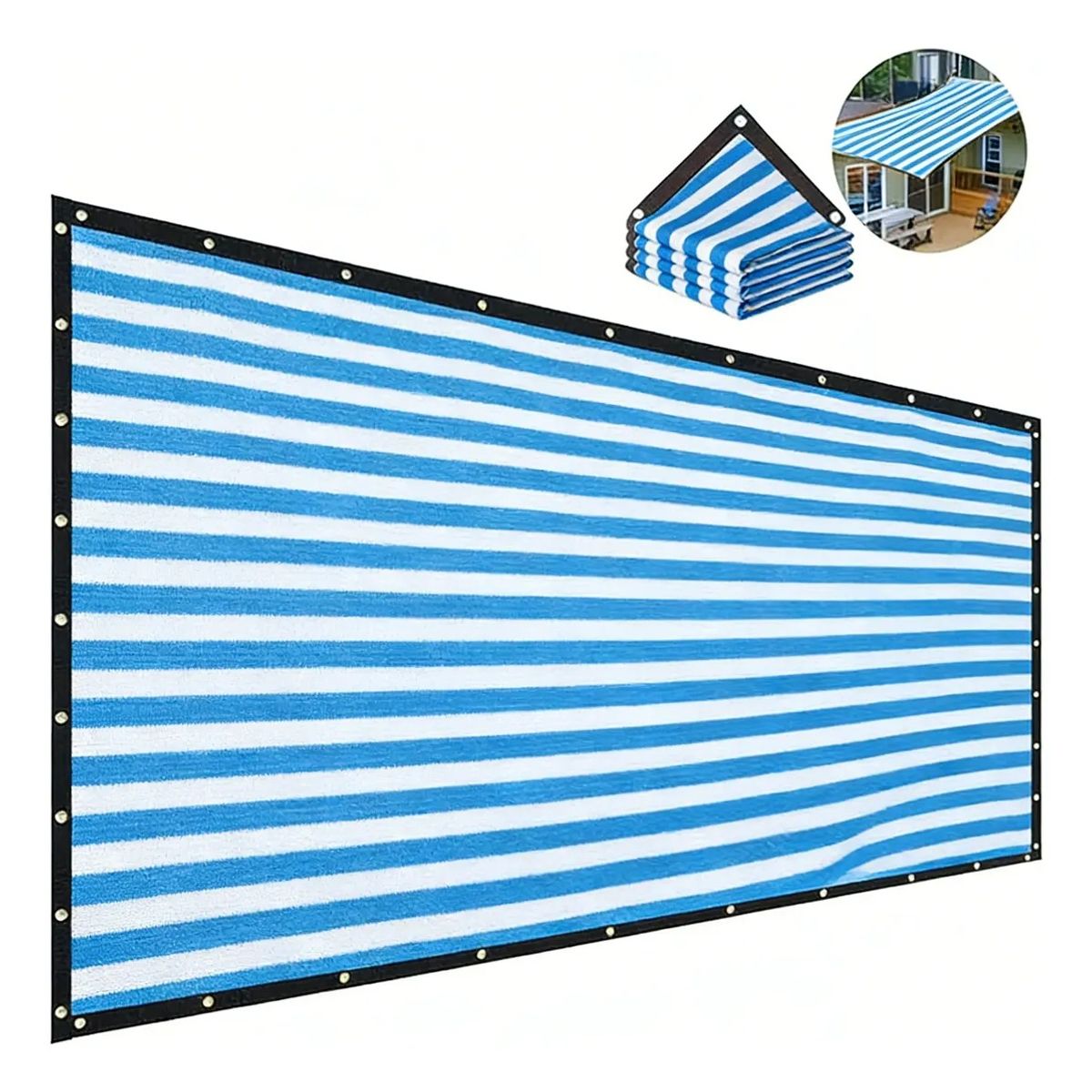 TSKY CHILE SHOPPING - Tela de sombra 90% resistente, 4 x 5 Mts para invernadero, plantas, gallinero, pérgola, toldo