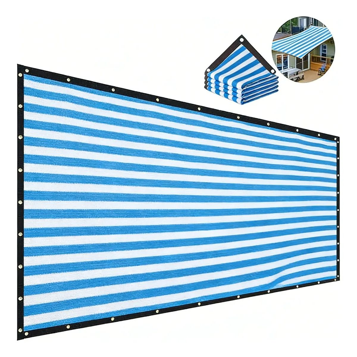 TSKY CHILE SHOPPING - Tela de sombra 90% resistente, 4 x 5 Mts para invernadero, plantas, gallinero, pérgola, toldo