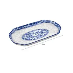 GENERICO - BANDEJA DE SERVIR ESTILO ASIÁTICO 32CM