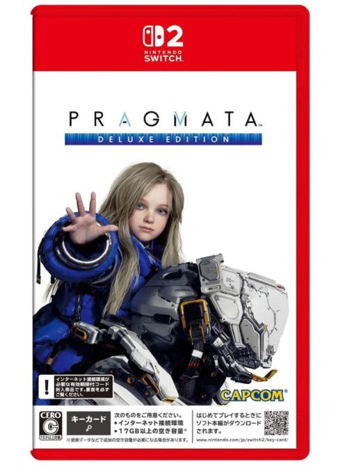 NINTENDO Pragmata for Switch 2 - Capcom Sci-Fi Action Adventure Physical Game Card