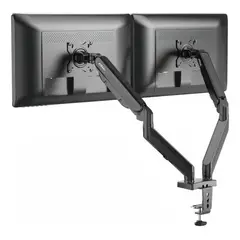 VIDA BUENAS - Soporte Brazo Doble Para Monitor 17 A 32 Pulgadas Color Negr