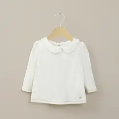 OPALINE - Polera Blanca Infant Niña