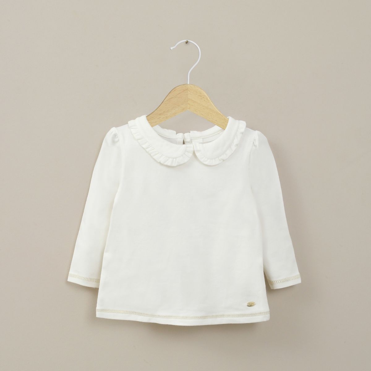 OPALINE - Polera Blanca Infant Niña