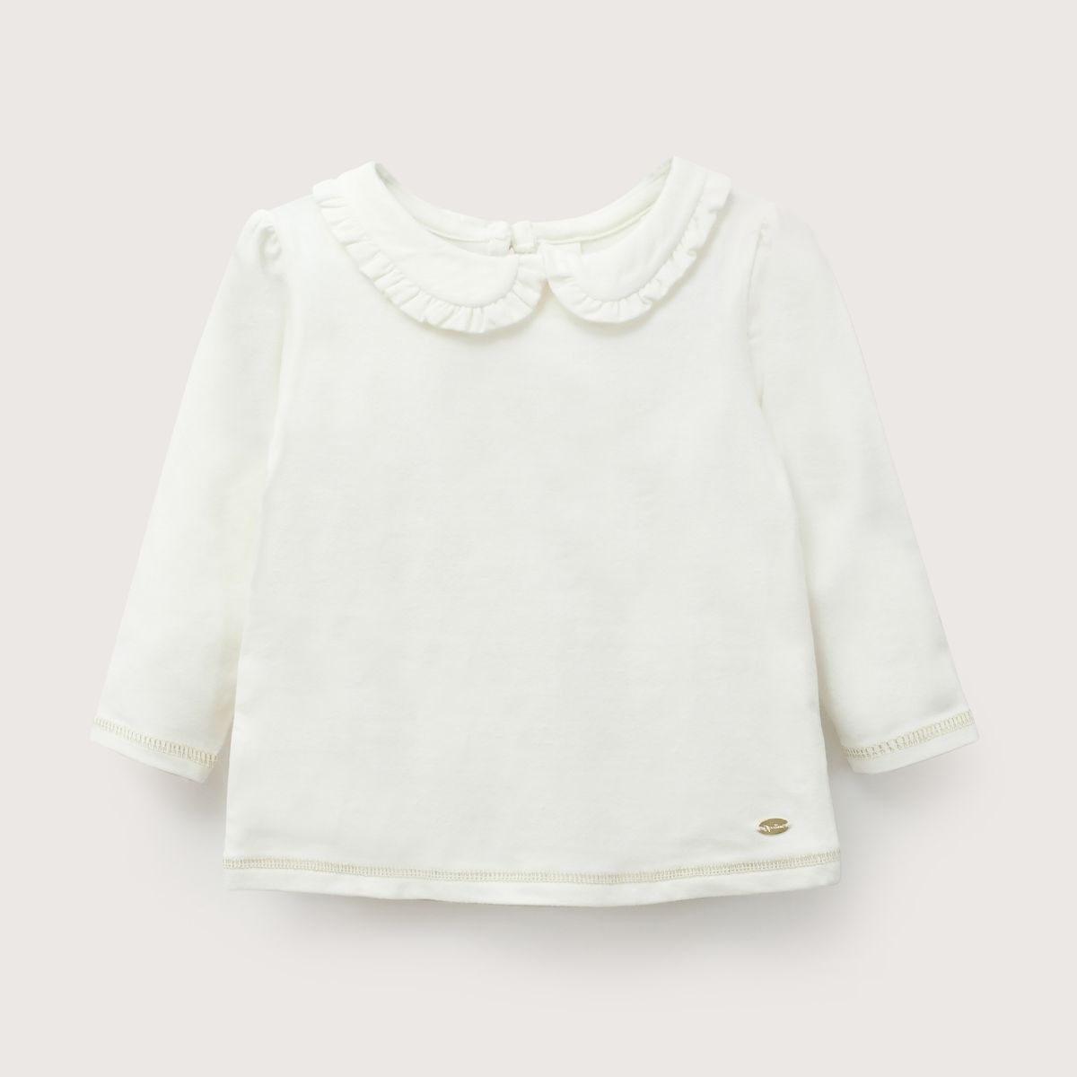 OPALINE - Polera Blanca Infant Niña