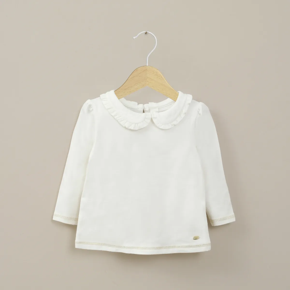 OPALINE - Polera Blanca Infant Niña
