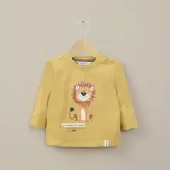 OPALINE - Polera Manga Larga Amarilla Infant Niño