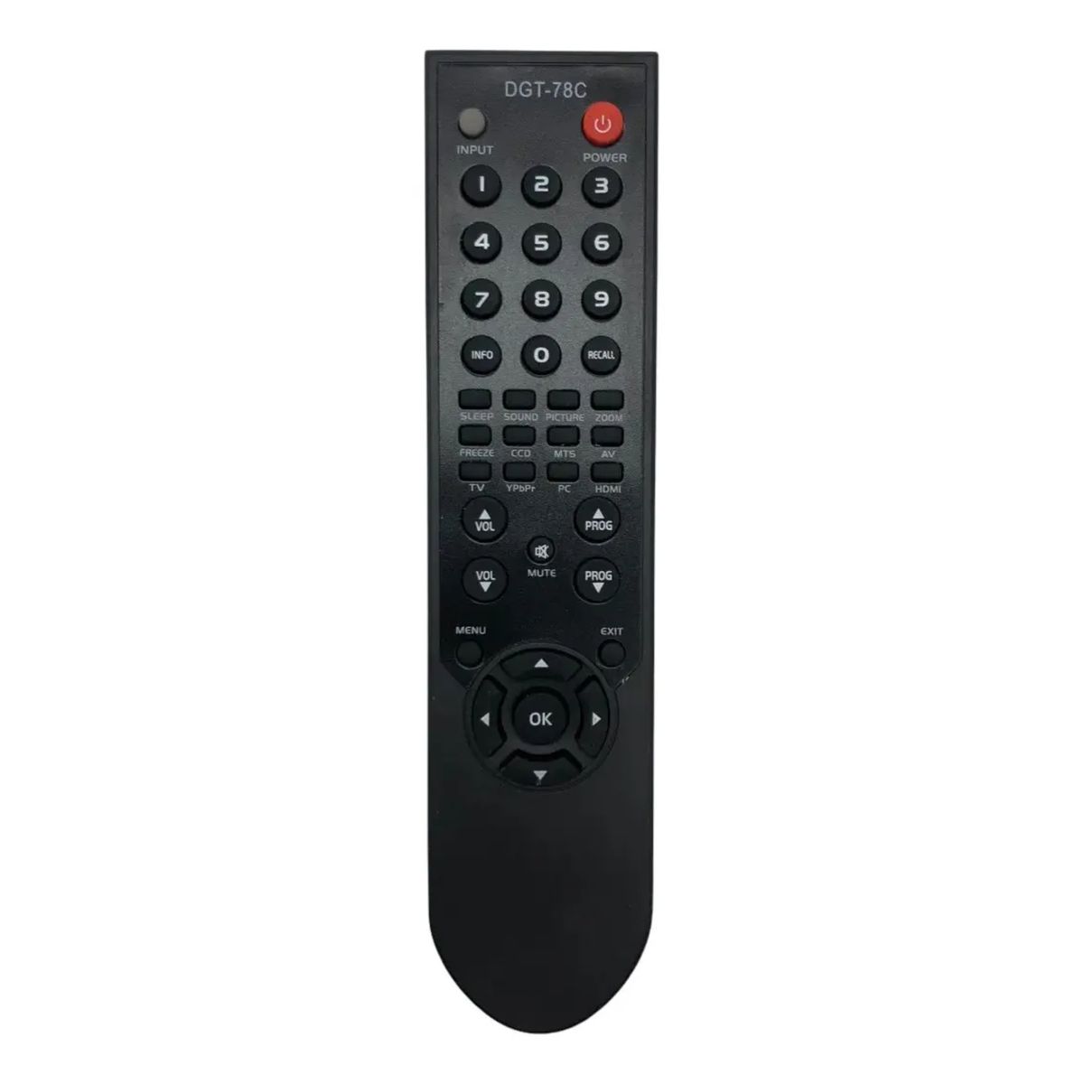 GENERICO - CONTROL REMOTO COMPATIBLE CON TV ANTIGUA IRT MASTER-G+PILAS