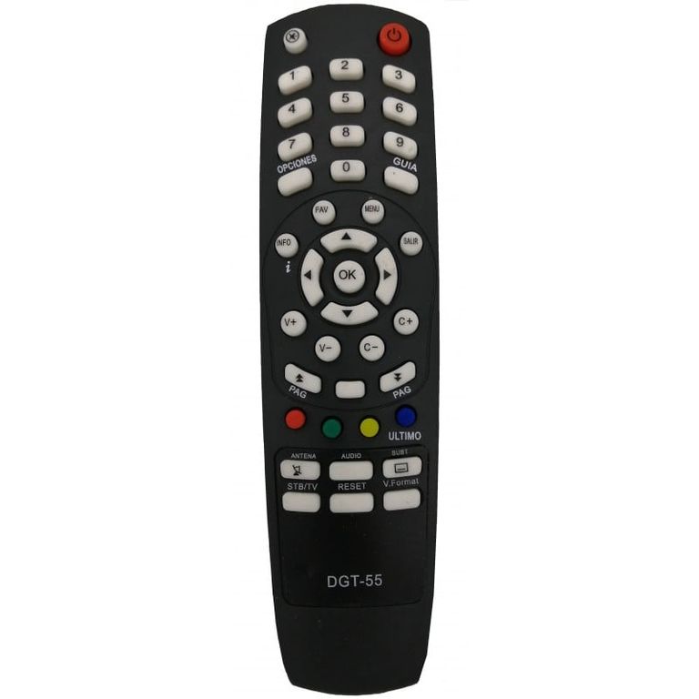 GENERICO CONTROL REMOTO COMPATIBLE CON TV HOGAR CLARO+PILAS