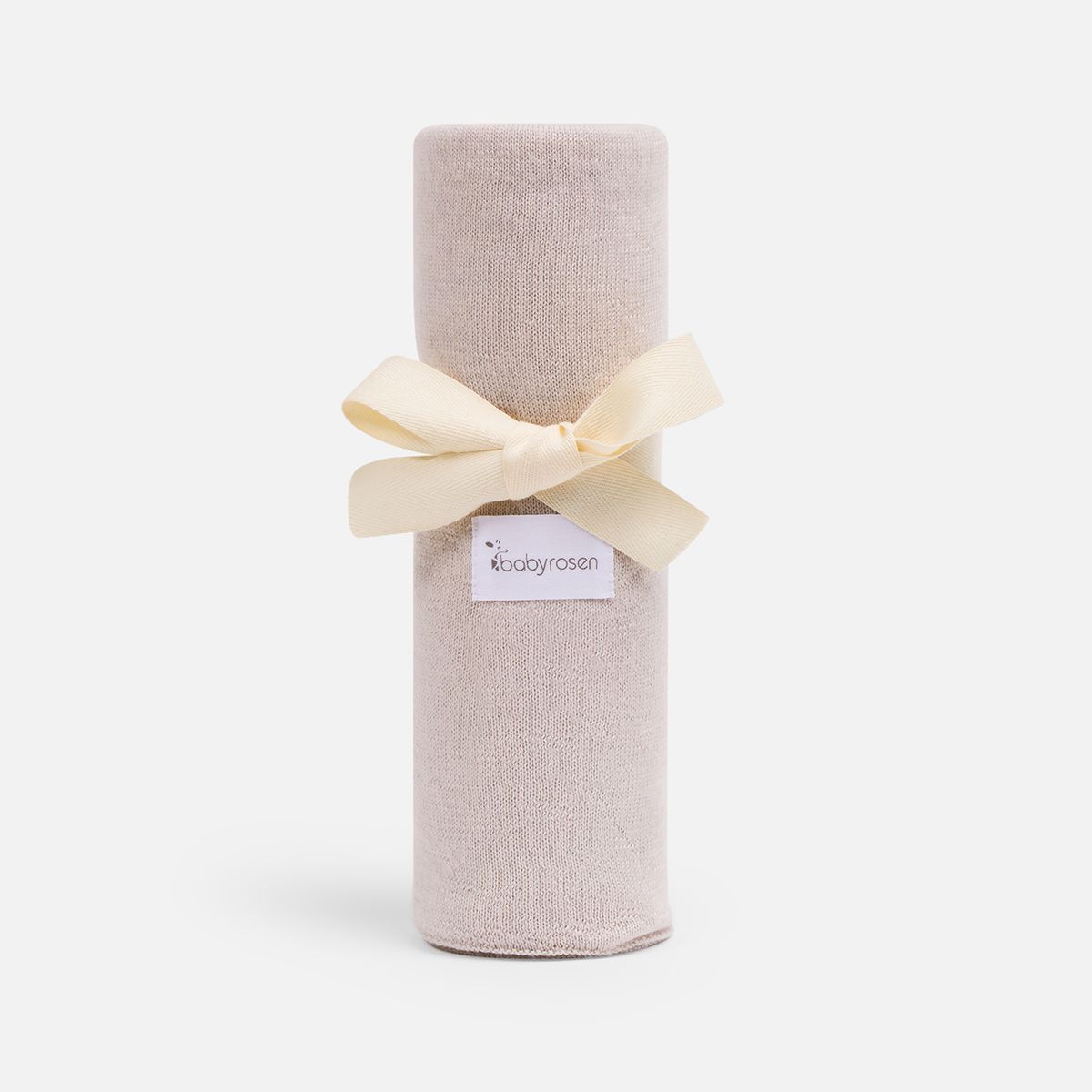 BABYROSEN - Manta Tejida Merino Crudo 90 x 90 cm