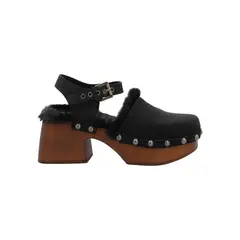 ROCKFORD - Sueco Cuero Mujer Forli Negro