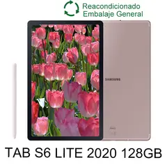 SAMSUNG - Galaxy Tab S6 Lite 2020 WiFi 10.4inch 4GB+128GB S-PEN Reacondicionado SemiNuevo-Rosa
