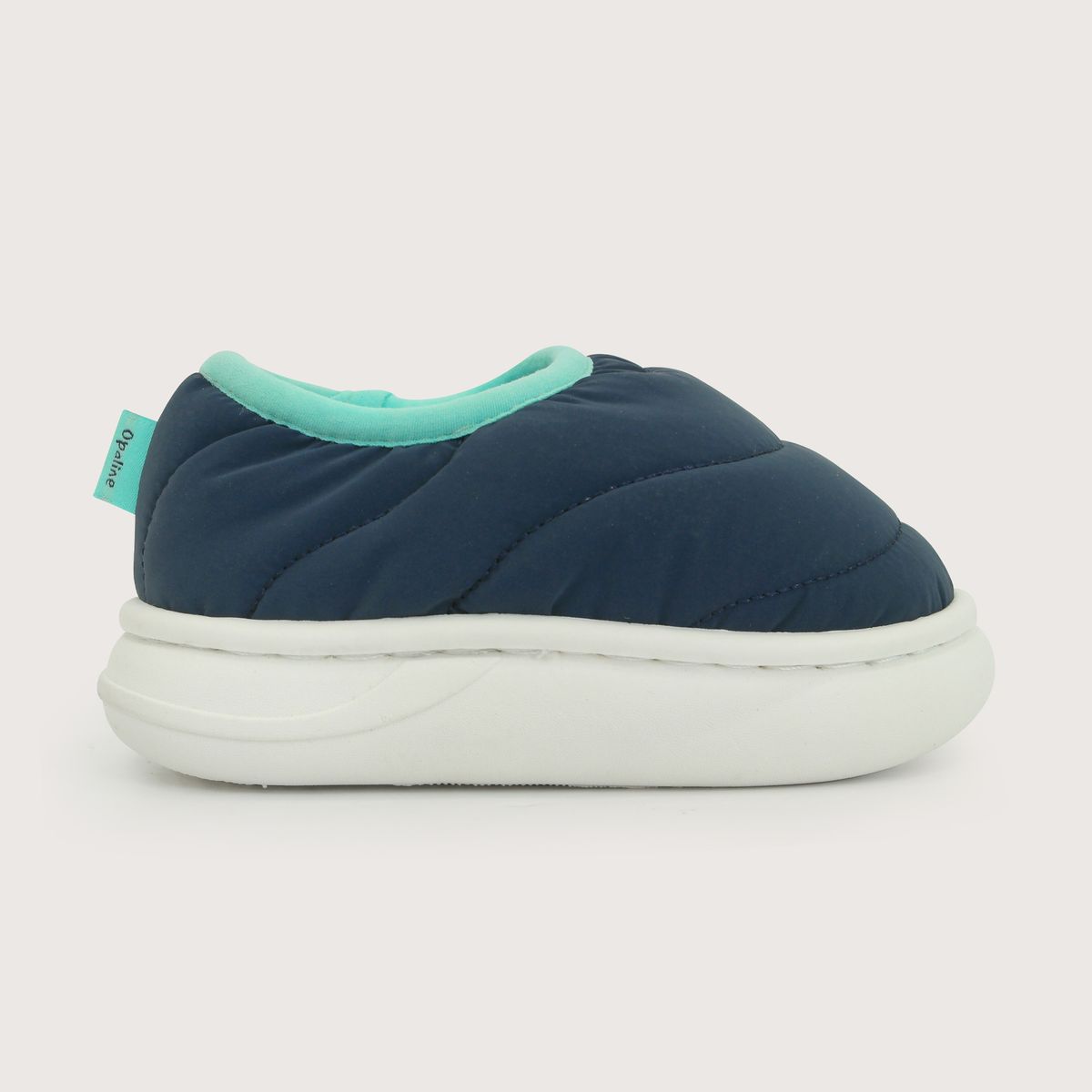 OPALINE - Pantufla Puffer Niño Azul