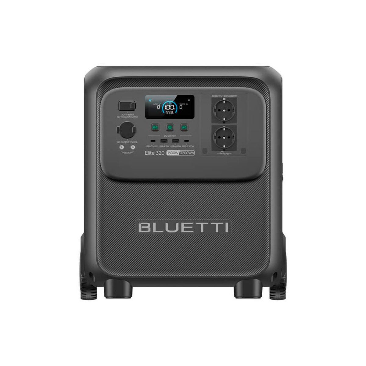 BLUETTI - Estación de Carga Portátil Elite 320 de 1800W Bluetti