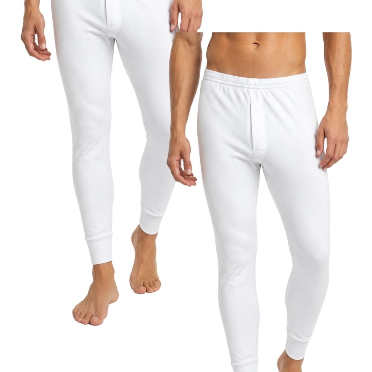 LIKE SHOP - Pack 2 Calzoncillo Largo Algodón Hombres. Interior 1ra Capa 212