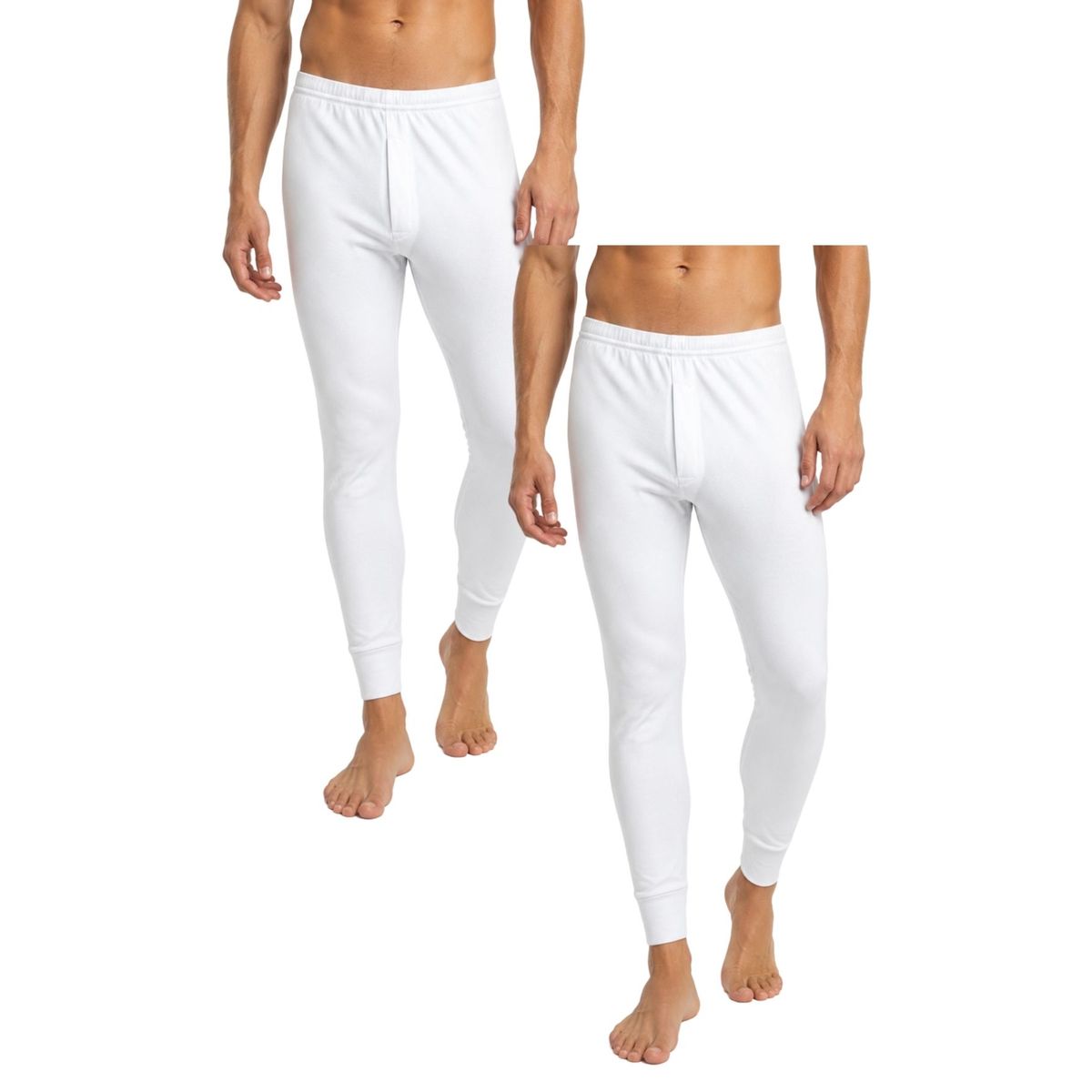 LIKE SHOP - Pack 2 Calzoncillo Largo Algodón Hombres. Interior 1ra Capa 212