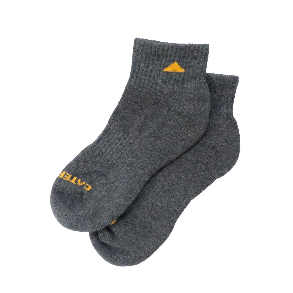 CAT - Pack 3 Calcetines Cortos Unisex Basics Gris Oscuro CAT