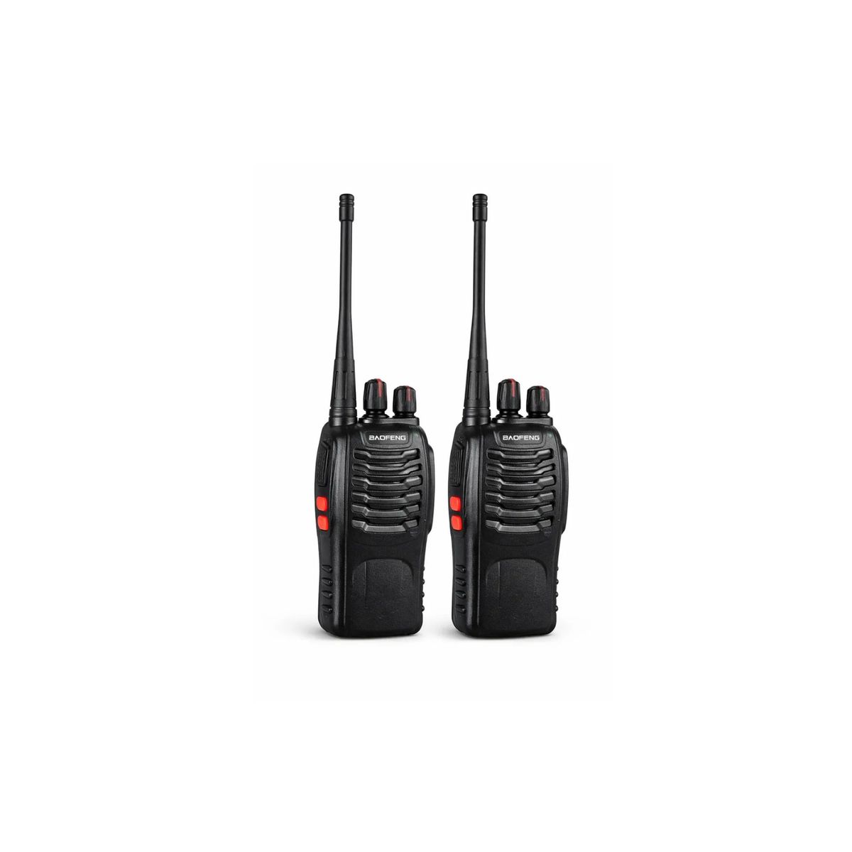 GENERICO - Pack 2 Radios Walkie Talkie Baofeng Portátiles - Comunicaciones de Largo Alcance