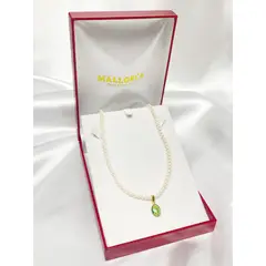 MALLORCA - Collar Virgen De Los Rayos Esmaltada Bañada En Oro 10x12 mm - 40cm 4mm