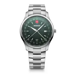 WENGER - Reloj City GMT 42 correa acero