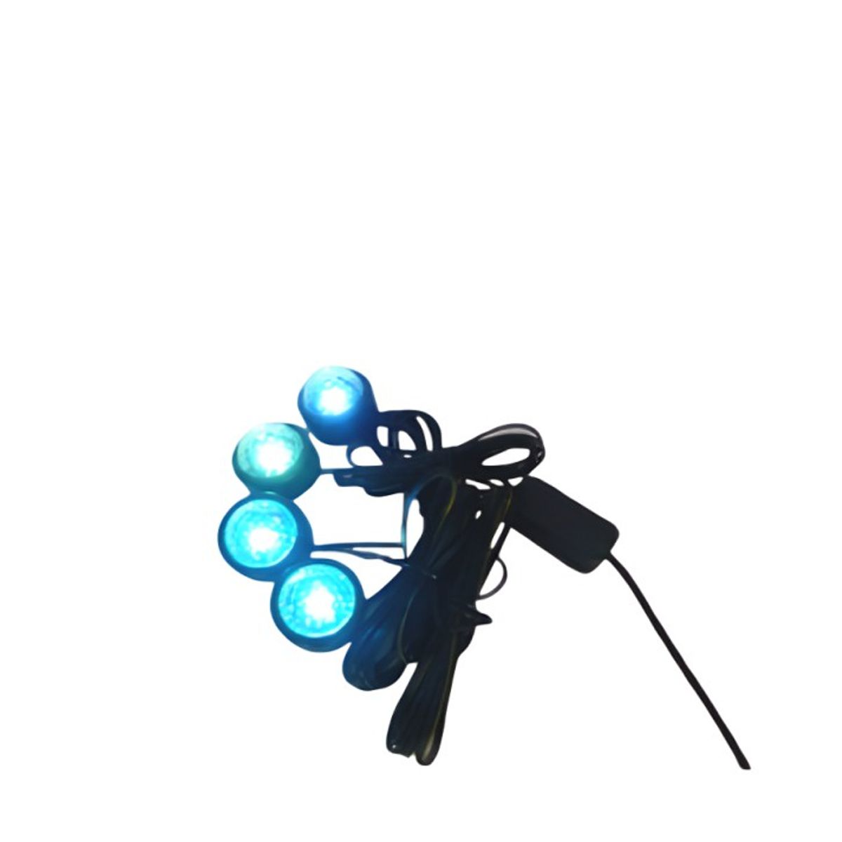 GENERICO - Tira Led Magic Rgb Para Interior Del Auto X4 5V