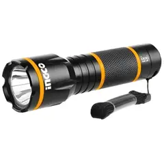 INGCO - Linterna Led 3w Aluminio 200 Lúmenes 3 Pilas Aaa