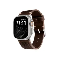 GENERICO - Correa Cuero Rude compatible con Apple Watch
